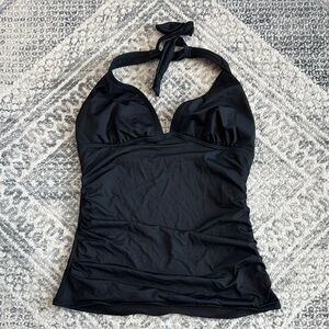 Calvin Klein Black Halter Bikini Top